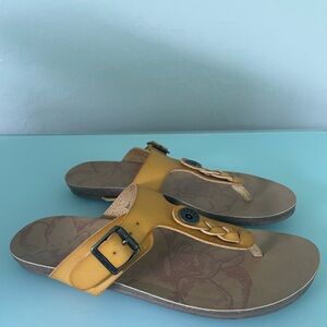Blowfish Mustard Yellow Sandals
